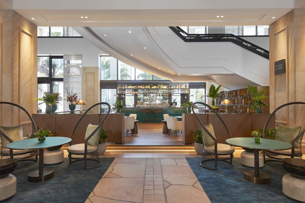 Furniture for the public areas of hotels