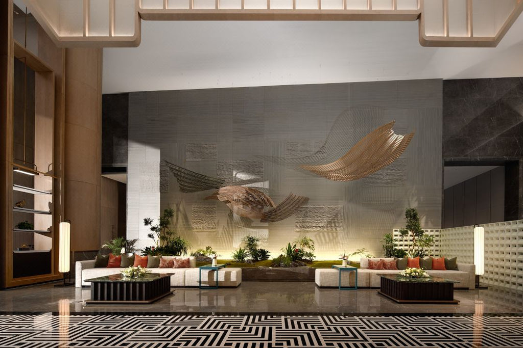 Furniture for the public areas of hotels