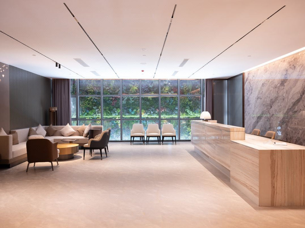 Furniture for the public areas of hotels