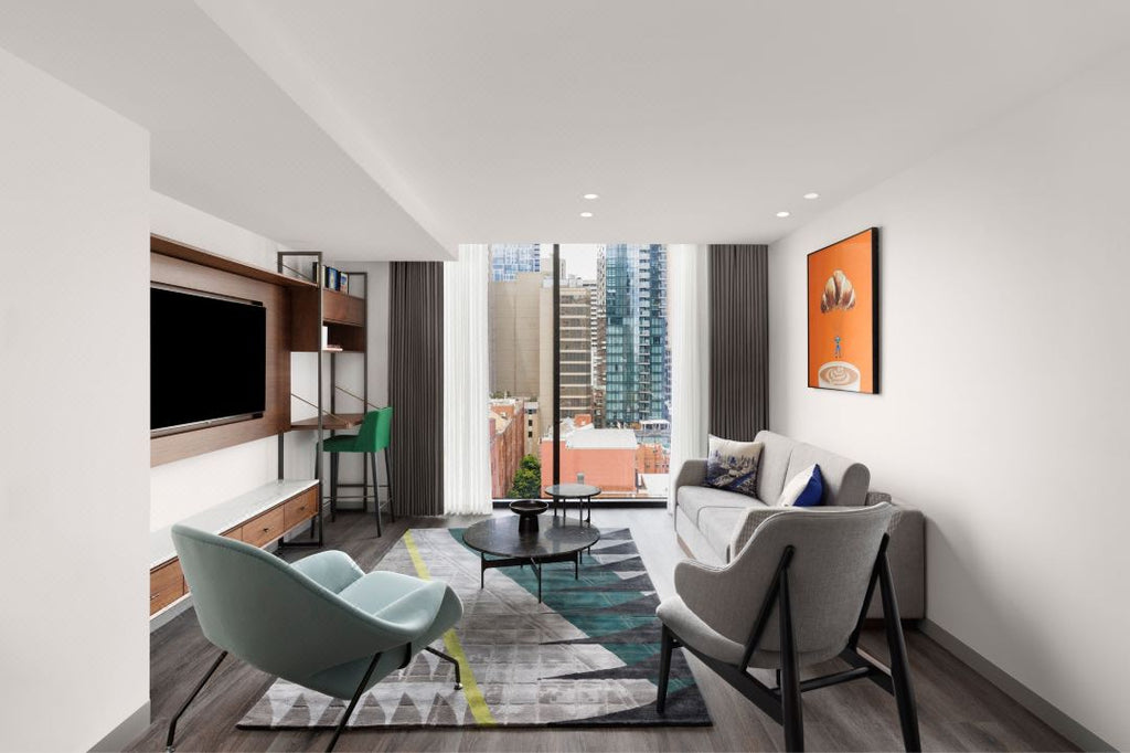 Hotel fixed furniture