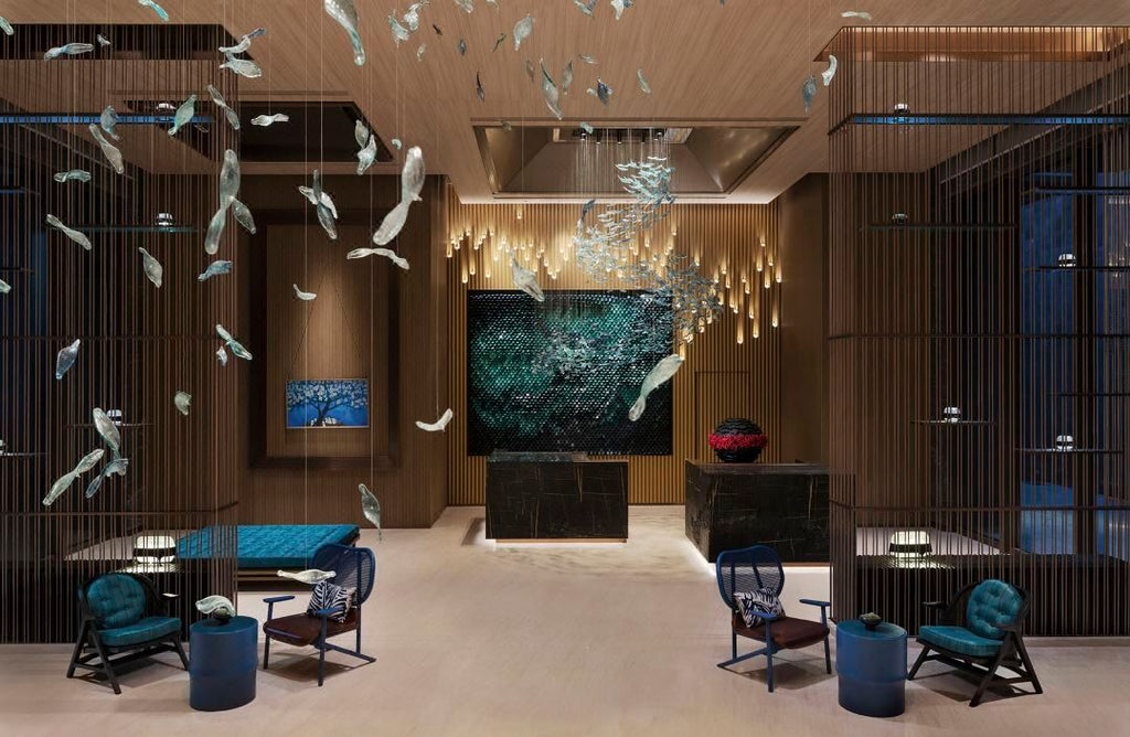 Furniture for the public areas of hotels