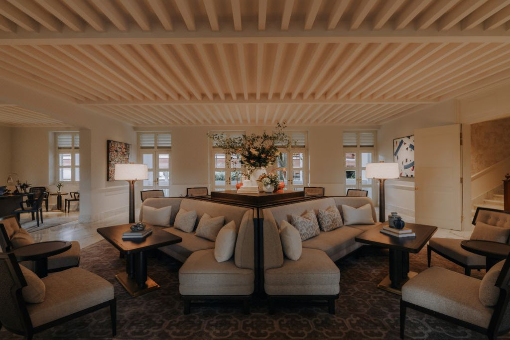 Furniture for the public areas of hotels