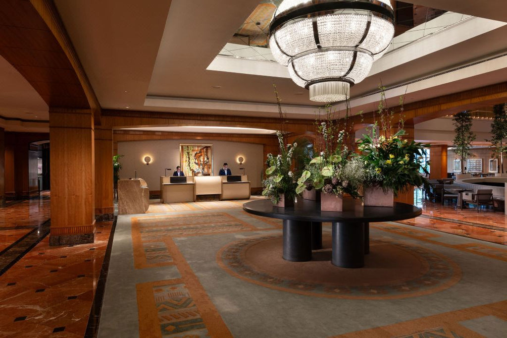 Furniture for the public areas of hotels