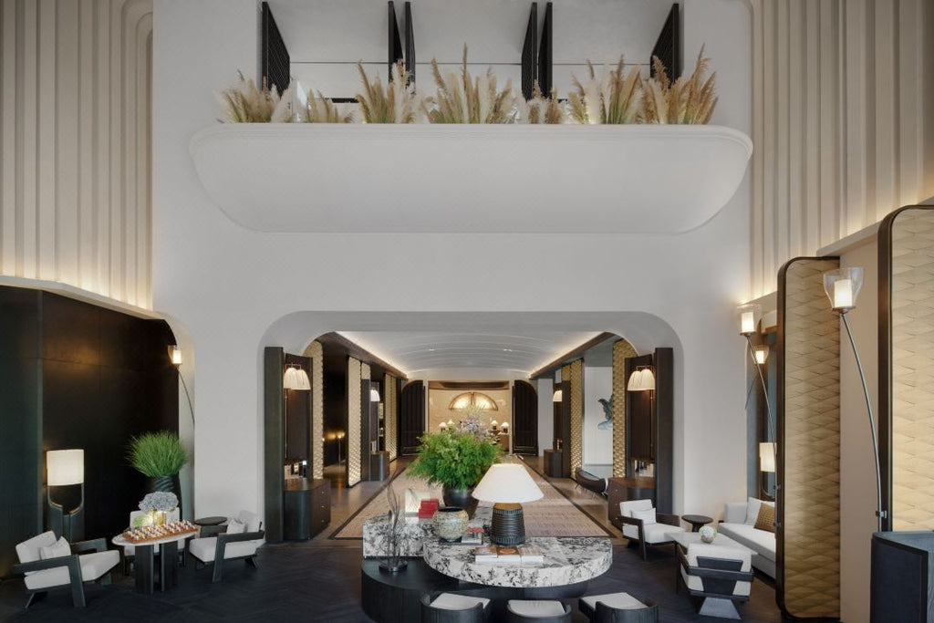 Furniture for the public areas of hotels