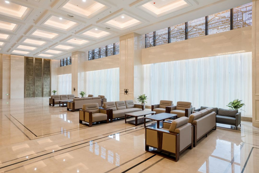 Furniture for the public areas of hotels