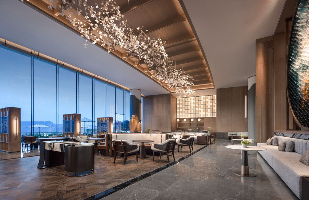 Furniture for the public areas of hotels